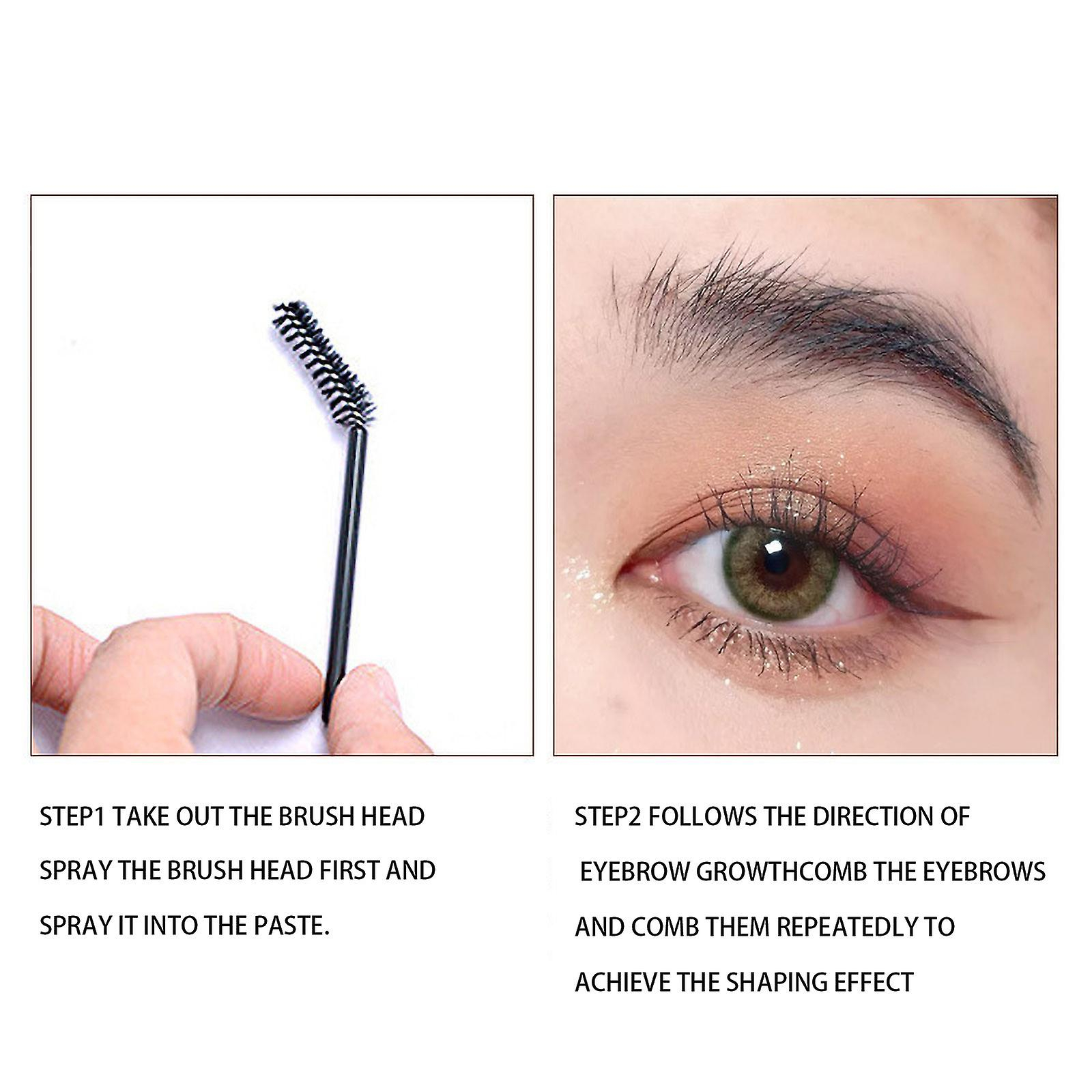 Foto 5 pulgar | Gel En Crema Para Dar Forma A Las Cejas Huoguo Natural 3d Look - Venta Internacional.