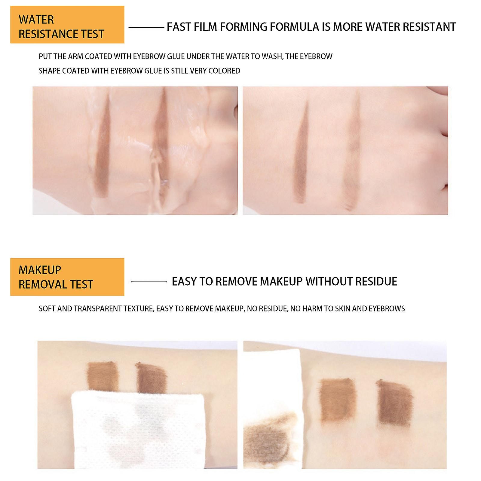 Foto 6 pulgar | Gel En Crema Para Dar Forma A Las Cejas Huoguo Natural 3d Look - Venta Internacional.