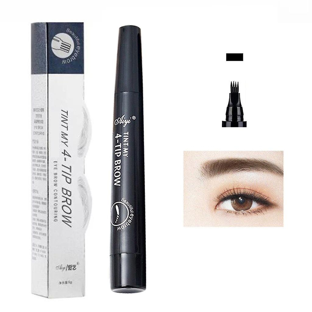 Foto 2 pulgar | Lápiz De Cejas Huoguo  Impermeable  Con Punta De Horquilla  5 Ml - Venta Internacional.