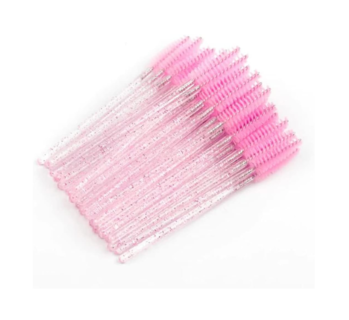 Foto 4 | Kit 100 Microbrush + 50 Parches Hidrogel + 50 Cepillos 1 Cinta 50 Parches Curvos Rosa