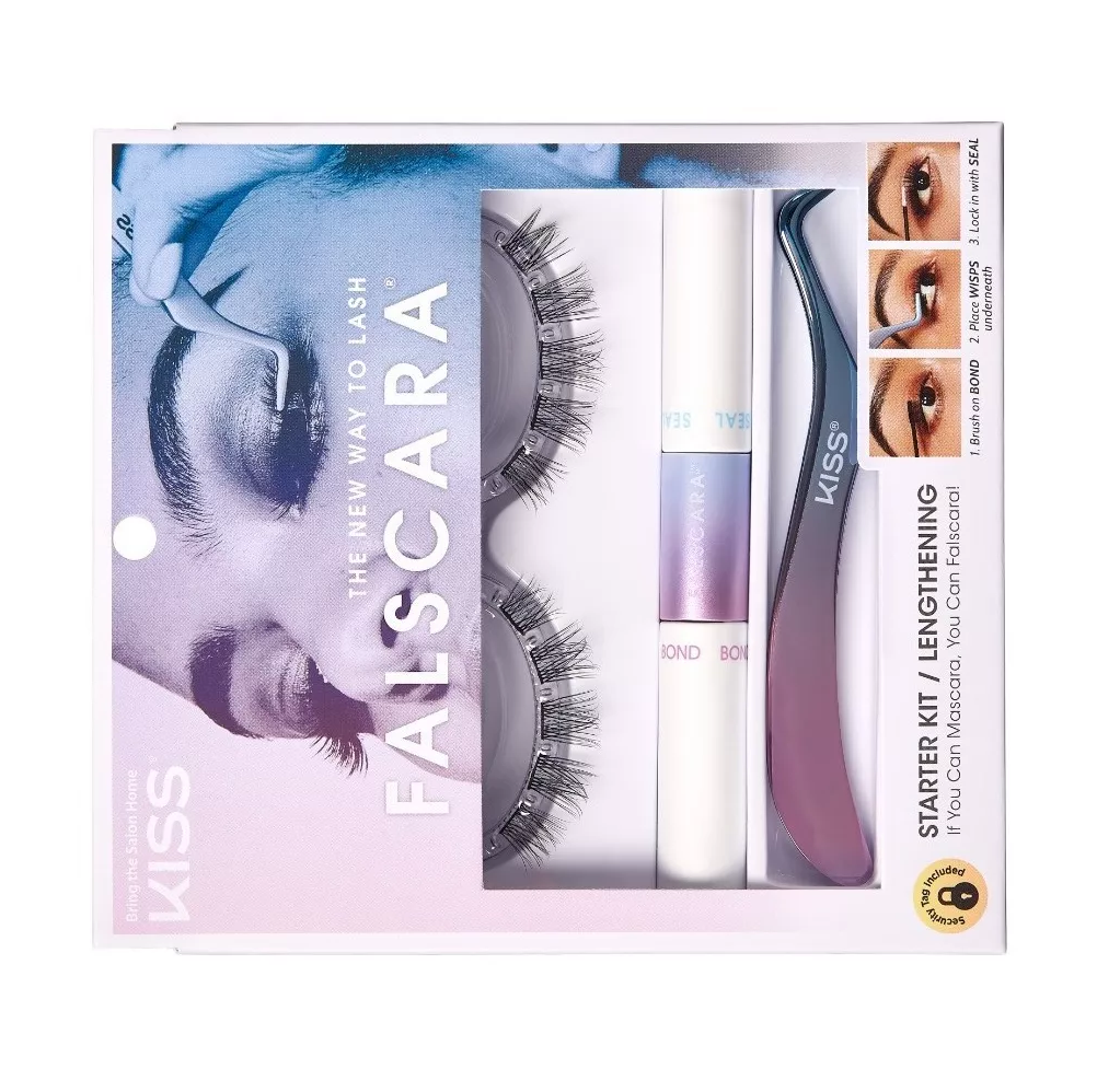 Foto 5 | Kit De Pestañas Postizas Kiss Falscara Lengthening Wisps