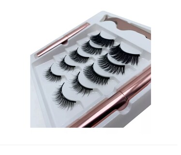 Foto 1 | Pestañas Magnéticas Maquillajes Reutilizable Super Suave 8x1 Xtellar