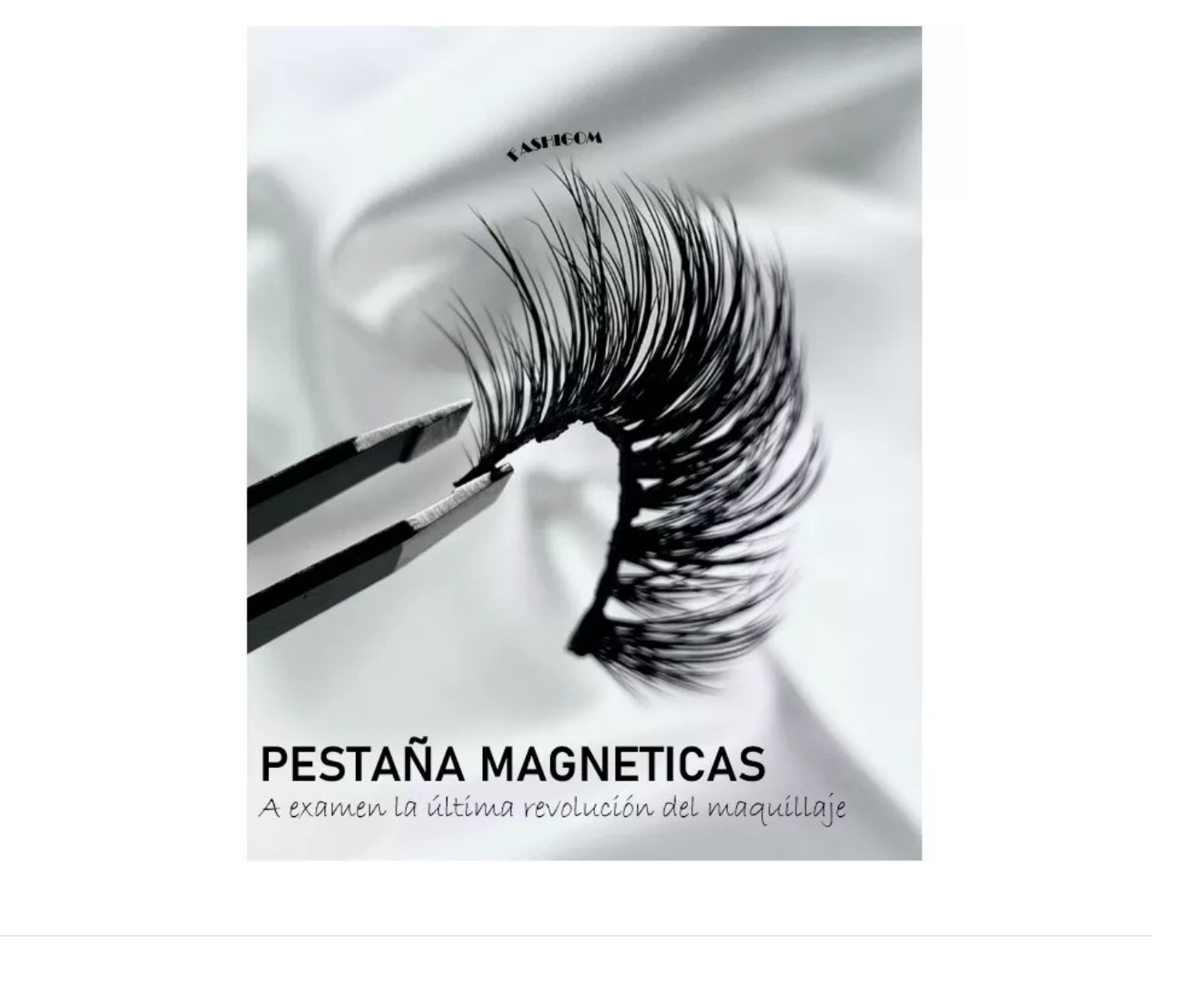 Foto 3 pulgar | Pestañas Magnéticas Maquillajes Reutilizable Super Suave 8x1 Xtellar