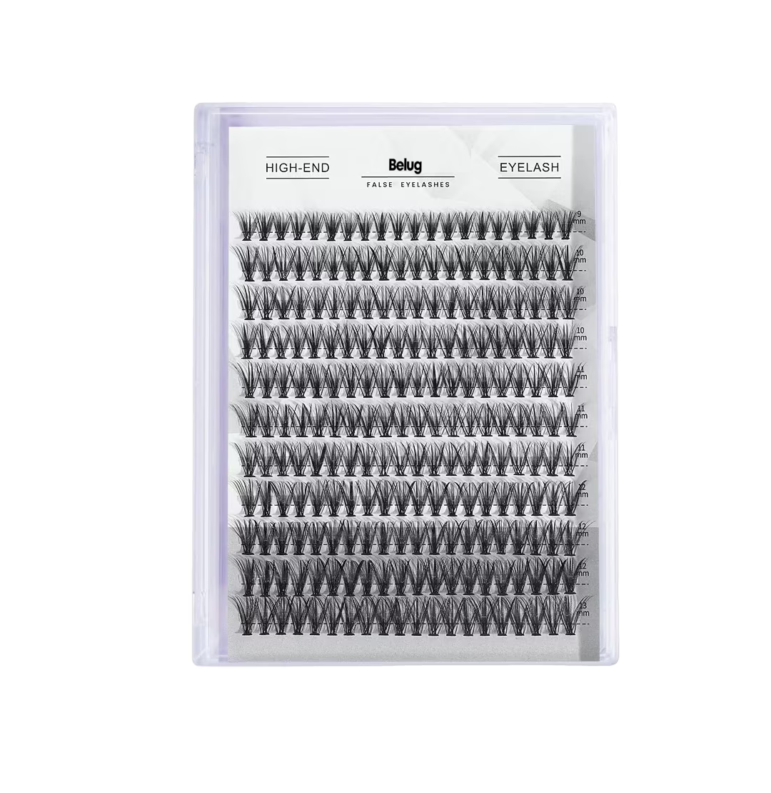Blister Extensiones Pestañas Mink Mixto Mgy7352-30p Belug Negro