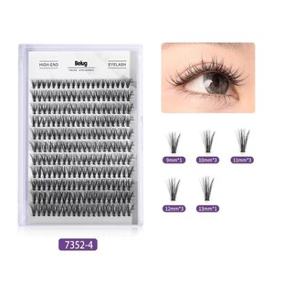 Foto 3 | Blister Extensiones Pestañas Mink Mixto Mgy7352-30p Belug Negro