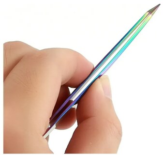 Foto 2 | Set Xtellar De 7 Pinzas Para Pestañas Con Estuche
