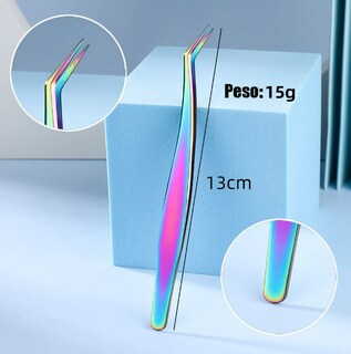 Foto 4 | Set Xtellar De 7 Pinzas Para Pestañas Con Estuche