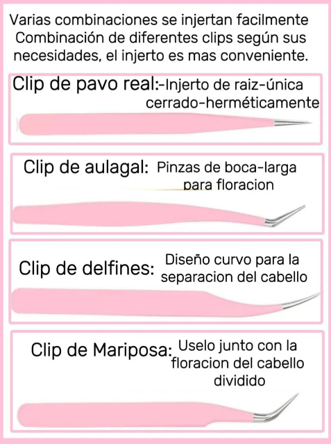 Foto 3 pulgar | Kit Xtellar 4 Pinzas Con Estuche, Pestañas, Acero Inoxidable