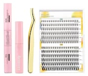 Extensiones Xtellar Pestañas Diy, Kit De Racimos De Pestañas