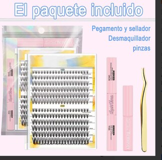 Foto 4 | Extensiones Xtellar Pestañas Diy, Kit De Racimos De Pestañas
