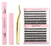 Extensiones Xtellar Pestañas Diy, Kit De Racimos De Pestañas Mixto