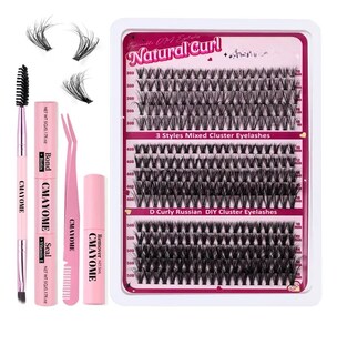 Foto 1 | Xtellar Kit Premium De Extensiones De Pestañas 3d 30d-100d 10-18mm – 300 Piezas Para Un Look Natural Y Voluminoso