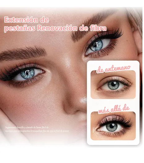 Foto 5 pulgar | Xtellar Set De Extensión De Pestañas Volumen Glamuroso Y Natural, Innovador Kit De Maquillaje
