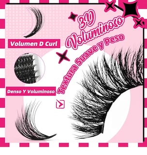 Foto 4 | Xtellar Premium Kit De Extensiones De Pestañas 3d 40d+60d+80d Para Una Envolvente Mirada Glamurosa