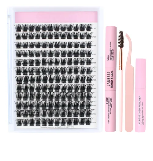 Foto 1 | Xtellar Set De Extensión De Pestañas Volumen Glamuroso Y Natural, Innovador Kit De Maquillaje