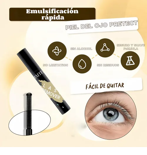 Foto 5 pulgar | Xtellar Set De Extensión De Pestañas Volumen Glamuroso Y Natural, Innovador Kit De Maquillaje