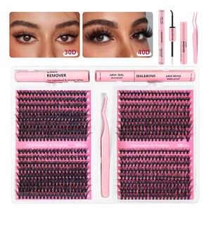 Foto 1 | Xtellar Kit De Extensiones De Pestañas Con Herramientas Profesionales Premium