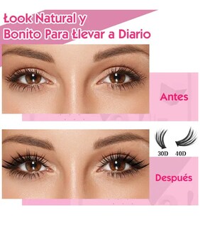Foto 2 | Xtellar Kit De Extensiones De Pestañas Con Herramientas Profesionales Premium