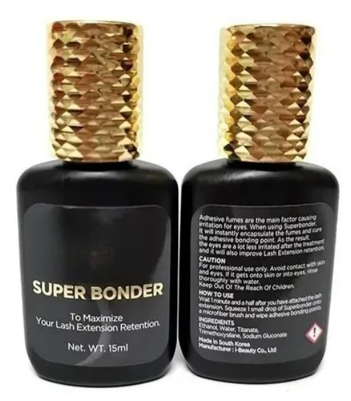 Foto 2 pulgar | Sellador Xtellar Super Bonder para Extensiones de Pestañas 15 ml
