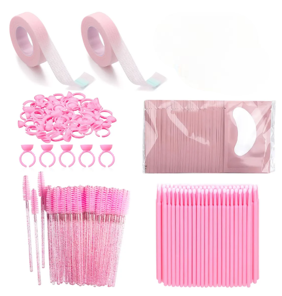 Microbrush Xtellar  100 Parches Hidrogel + 100 Cepillos + 100 Anillo