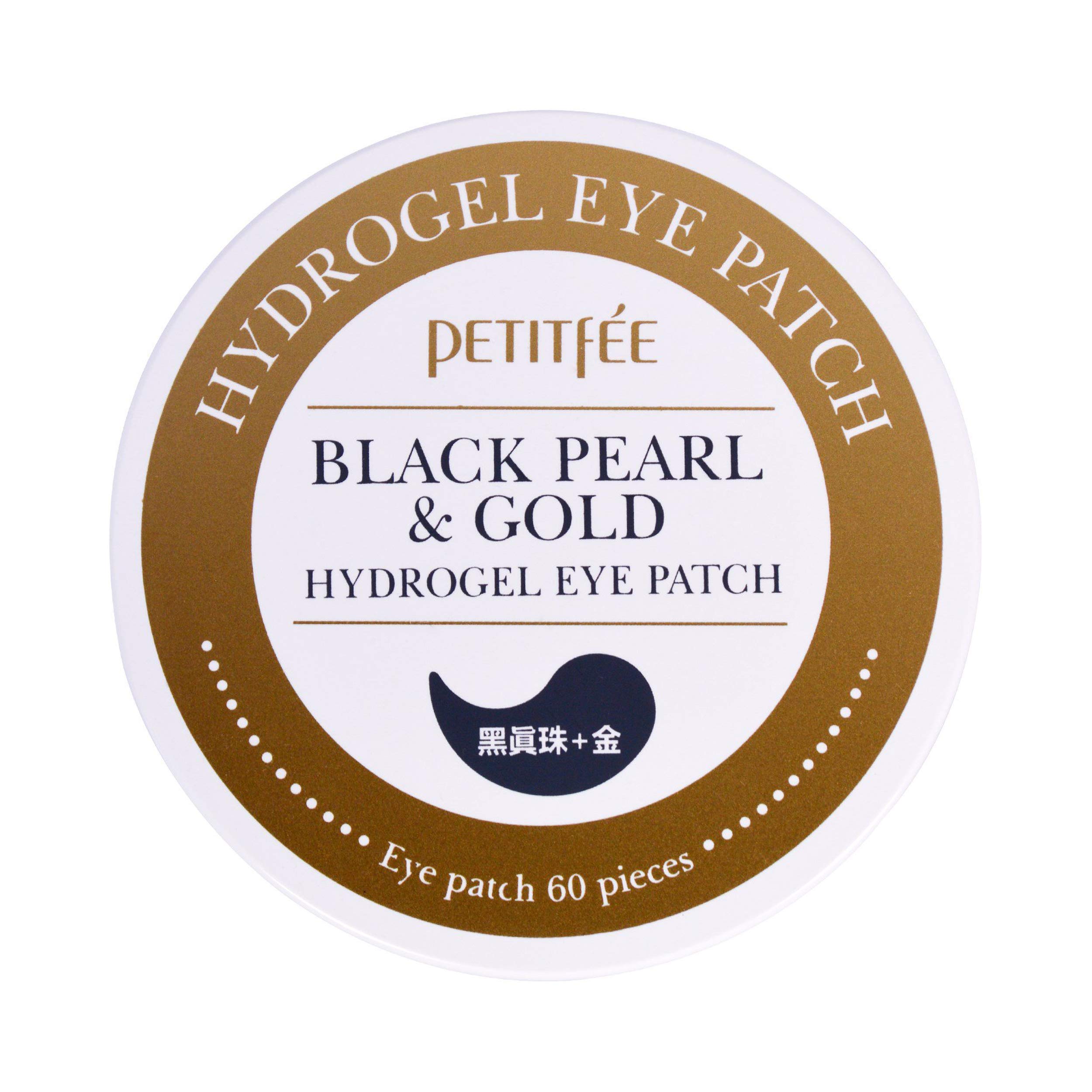 Foto 3 pulgar | Parche para Ojos Petitfee Black Pearl & Gold Hydrogel 60 Piezas - Venta Internacional