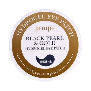 Foto 2 | Parche para Ojos Petitfee Black Pearl & Gold Hydrogel 60 Piezas - Venta Internacional