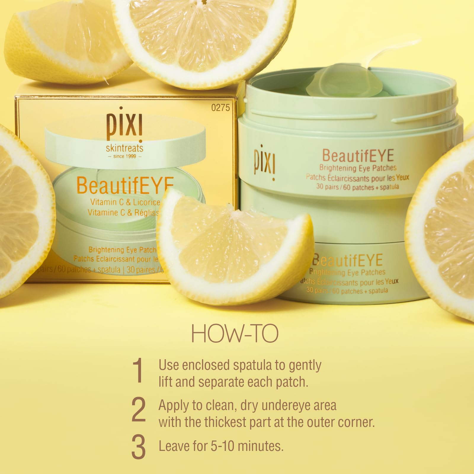 Foto 4 | Parches Para Debajo De Los Ojos Pixi Beautifeye Hydrogel, 30 Pares - Venta Internacional.