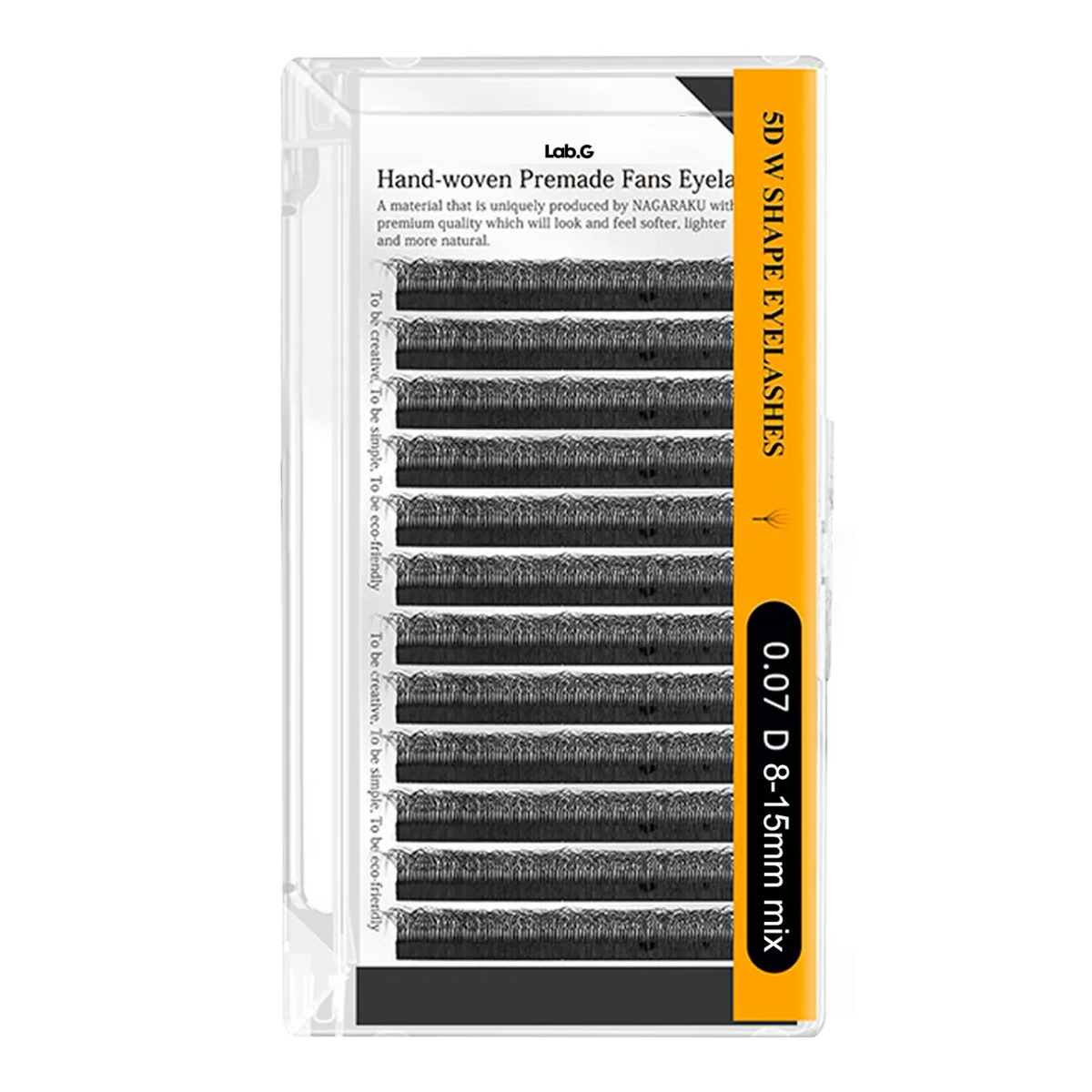 Extensiones De Pestañas 0.07d Lab.g Negro