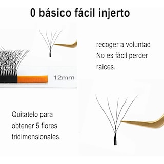 Foto 5 | Extensiones De Pestañas 0.07d Lab.g Negro