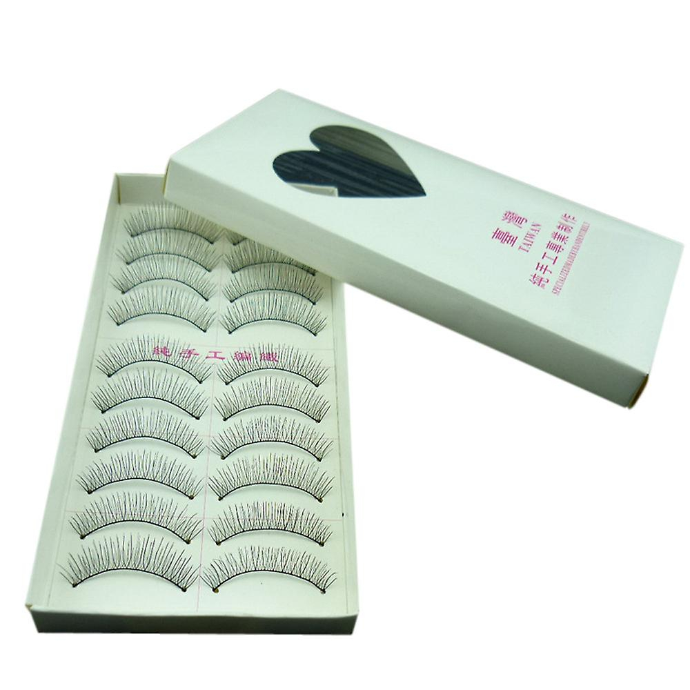 Foto 2 pulgar | Pestañas Postizas Largas Naturales De Fashion Eyelashes Huoguo (10 Pares) - Venta Internacional.
