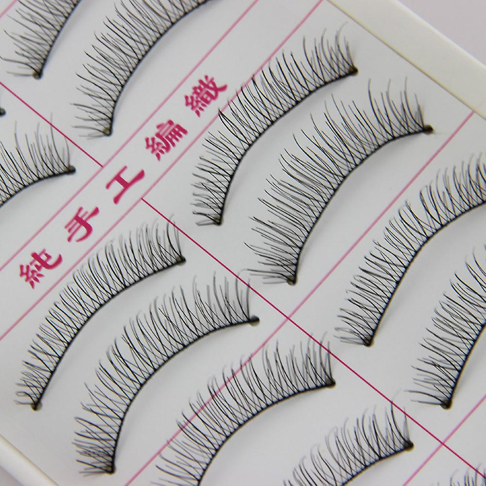 Foto 3 pulgar | Pestañas Postizas Largas Naturales De Fashion Eyelashes Huoguo (10 Pares) - Venta Internacional.