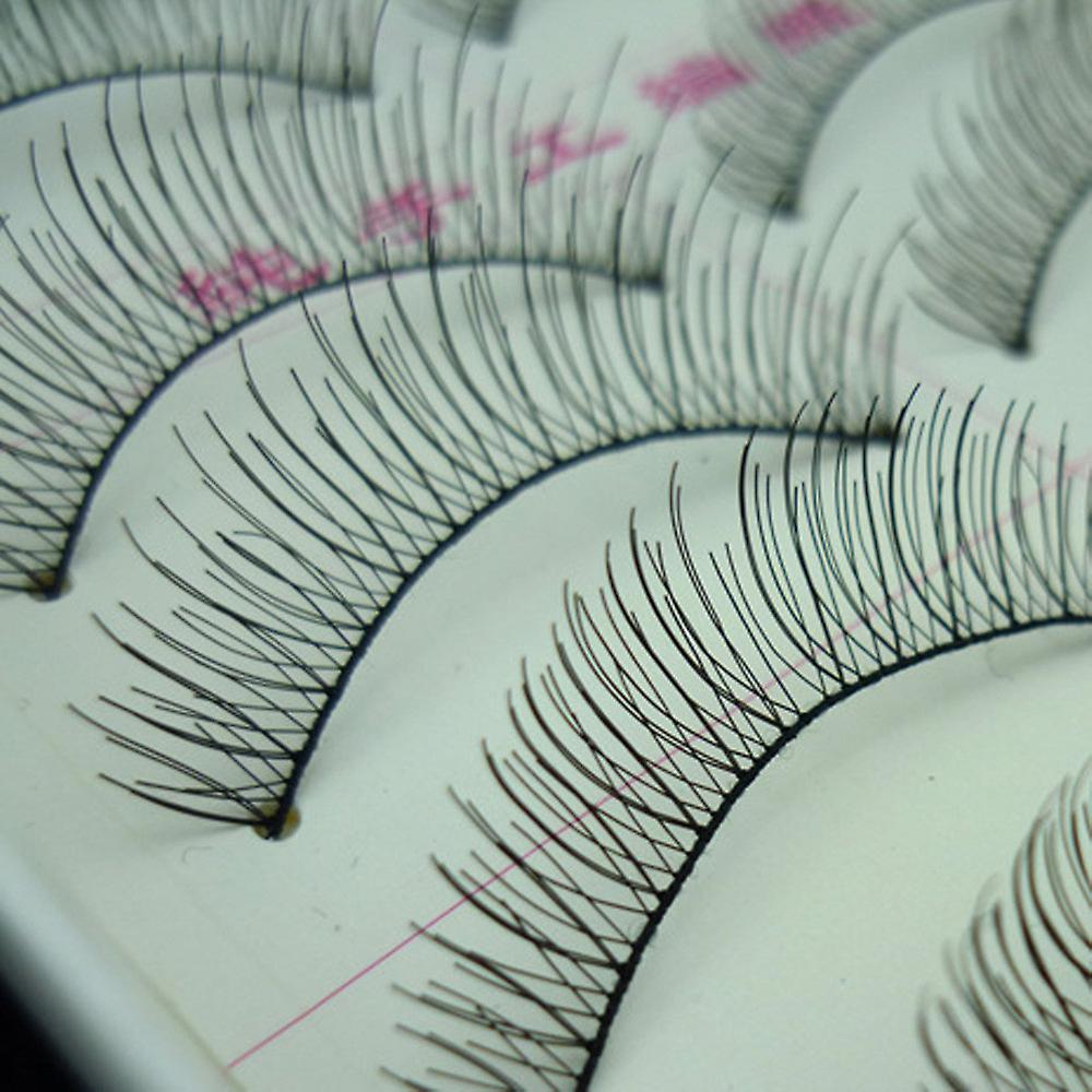 Foto 4 pulgar | Pestañas Postizas Largas Naturales De Fashion Eyelashes Huoguo (10 Pares) - Venta Internacional.