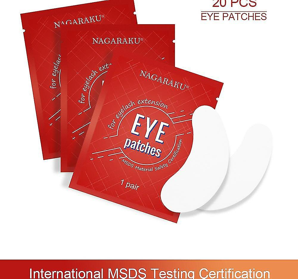Foto 1 | Eye Primer Huoguo  60 Pares De Almohadillas Para Extensión De Pestañas  Color Rojo - Venta Internacional.