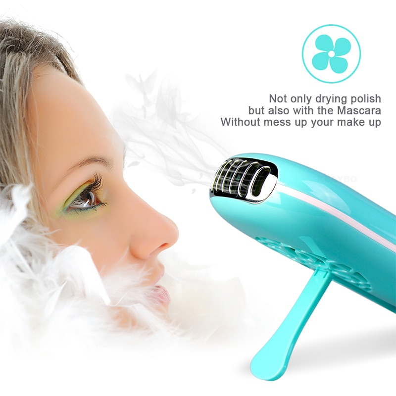 Foto 4 | Secador De Pelo Kbaybo Usb Mini Portátil Para Esmalte De Uñas - Venta Internacional.