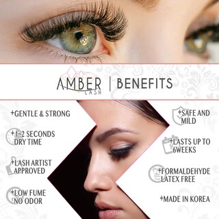 Foto 5 | Pegamento para Pestañas Amber Lash de 10 ml-Venta Internacional