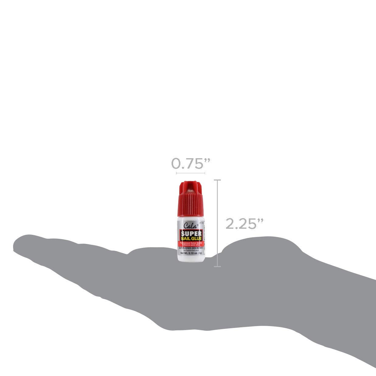 Foto 4 pulgar | Pegamento De Uñas Cala Super Professional, Calidad Salón, 3 Botellas - Venta Internacional.