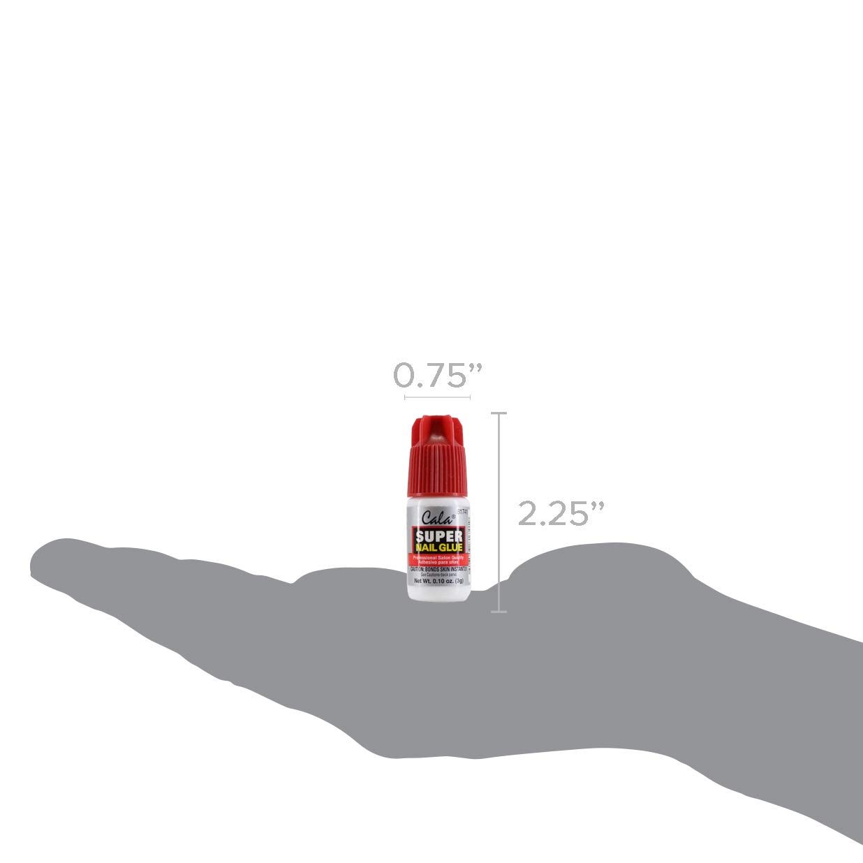 Foto 4 | Pegamento De Uñas Cala Super Professional Salon Quality 4 X 3 Ml - Venta Internacional.
