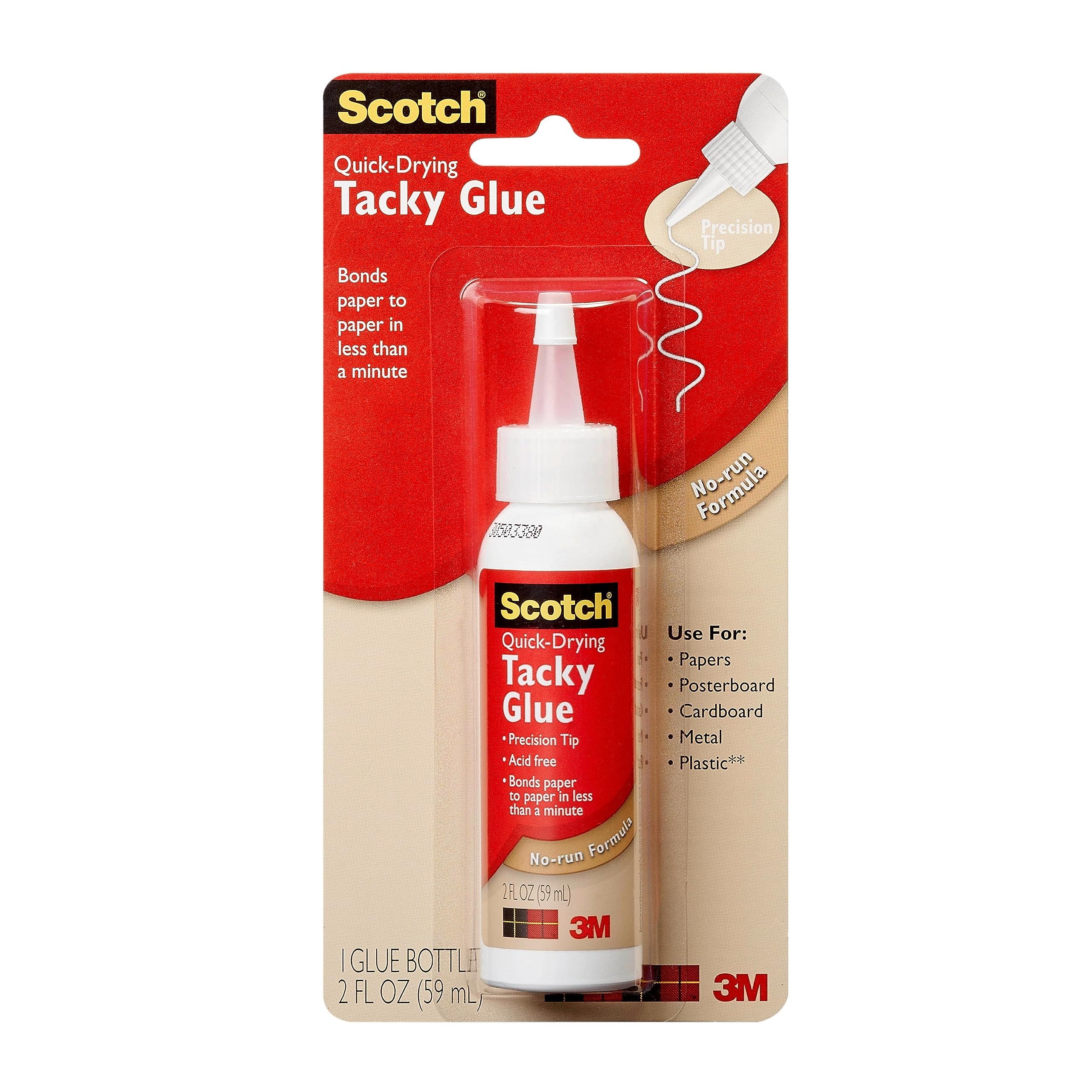 Foto 2 pulgar | Pegamento Escocés De Secado Rápido, Adhesivo, 60 Ml, Se Seca, Transparente, No Tóxico - Venta Internacional.