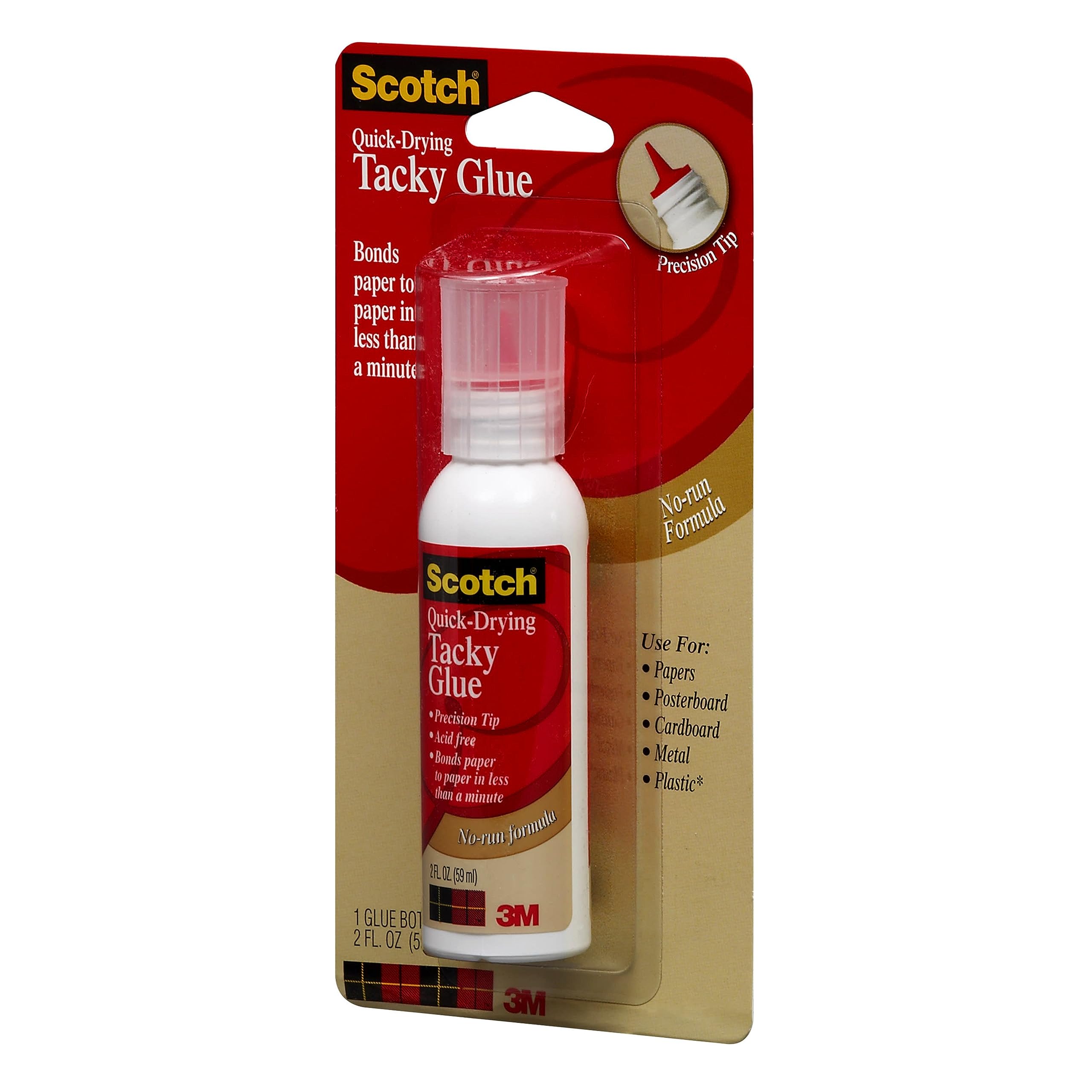 Foto 2 | Pegamento Escocés De Secado Rápido, Adhesivo, 60 Ml, Se Seca, Transparente, No Tóxico - Venta Internacional.