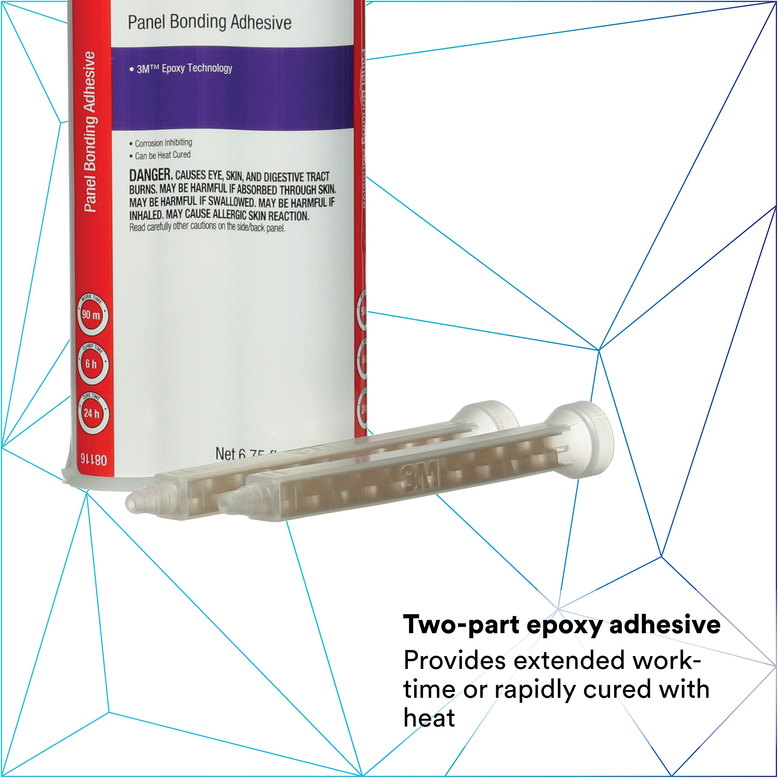 Foto 4 pulgar | Cartucho Adhesivo 3m Panel Bonding 08116 De Dos Partes De 200 Ml - Venta Internacional.