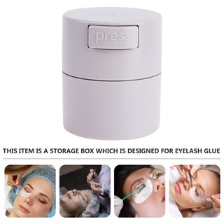 Foto 7 | Estuche De Almacenamiento De Pegamento Para Pestañas Beaupretty De Cosmetic Containers - Venta Internacional.