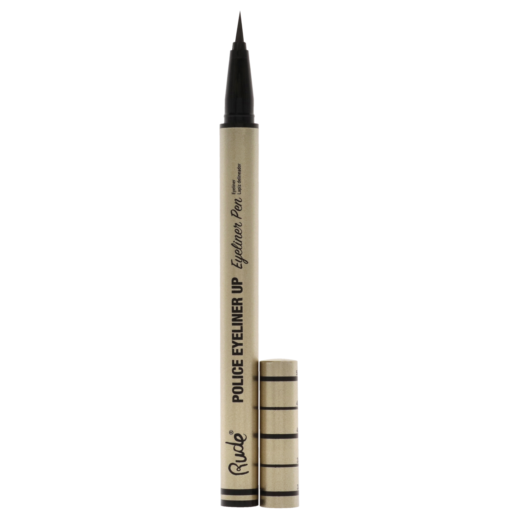 Foto 3 pulgar | Police Eyeliner Up Eyeliner Pen - Big House Rude Cosmetics Black Colour