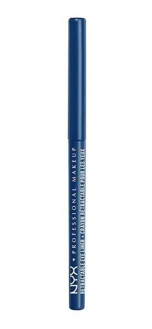 Lápiz Delineador De Ojos Nyx Professional Mechanical Eye, Azul Fuerte