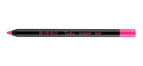 Delineador de Ojos Tintaline Neón Bissú Indeleble Waterproof Rosa Fuerte