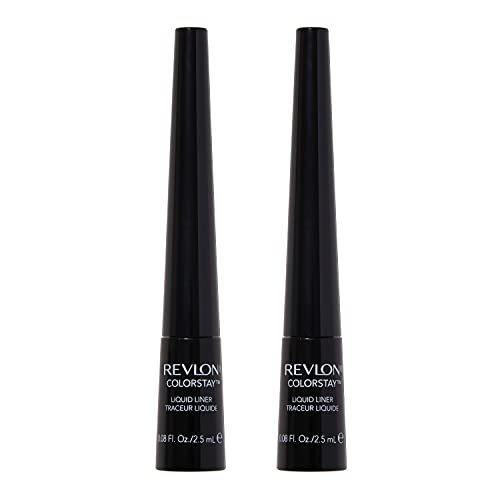 Foto 2 pulgar | Venta Internacional - Delineador Líquido Revlon Colorstay Blackest Black 2 X 2,5 Ml Twin Pa