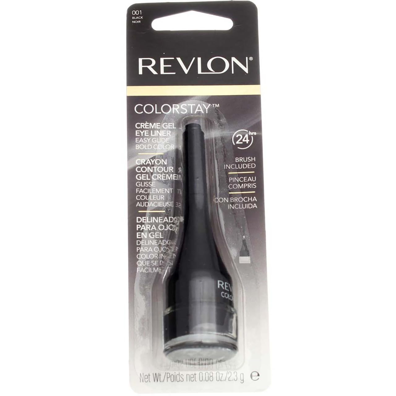 Foto 2 pulgar | Delineador Revlon Colorstay Liner Creme Gel 001 Negro 2,37 ml - Venta Internacional