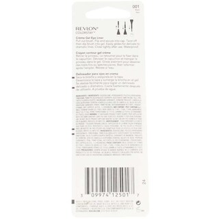 Foto 2 | Delineador Revlon Colorstay Liner Creme Gel 001 Negro 2,37 ml - Venta Internacional