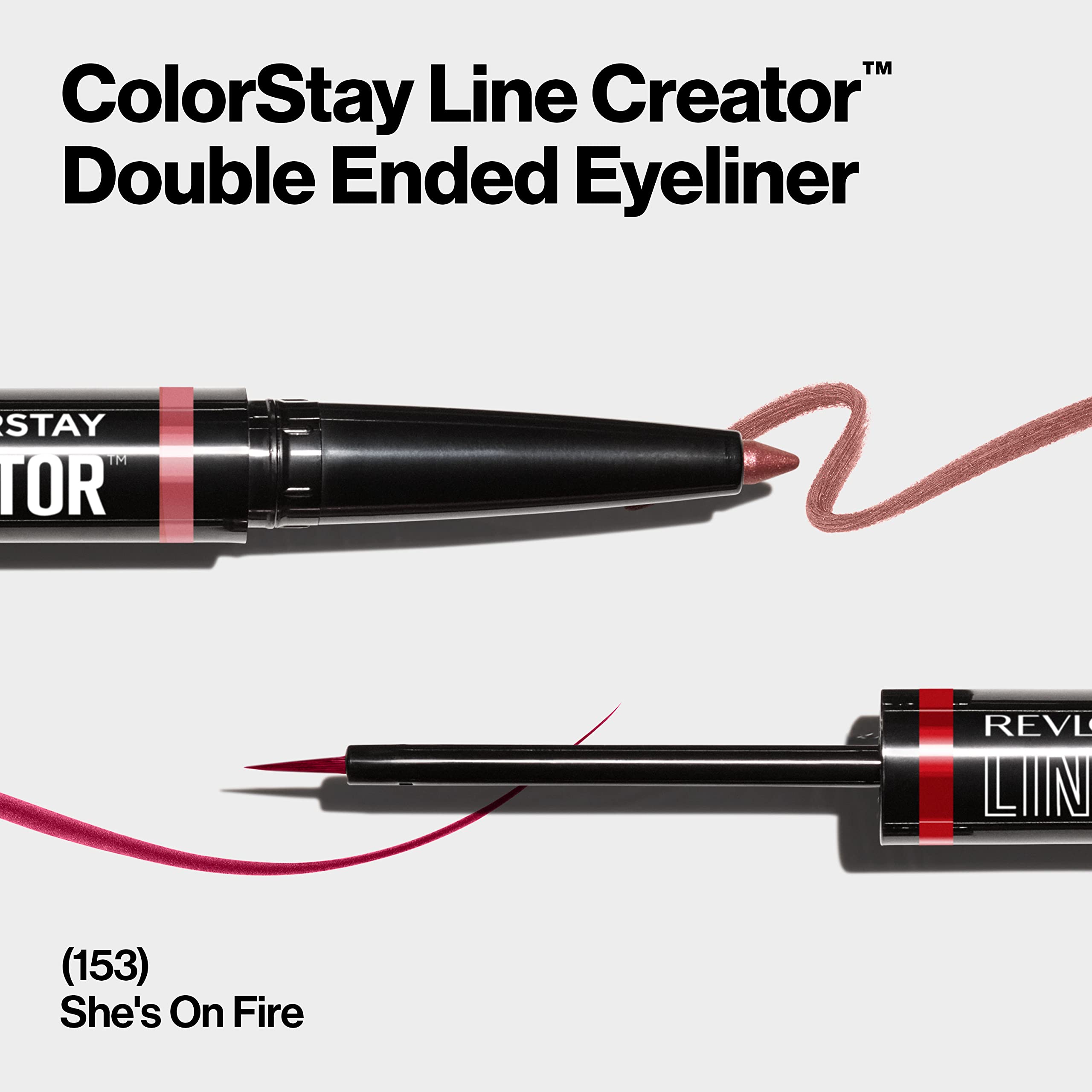 Foto 3 | Delineador de Ojos Y Lápiz Kohl Ahumado Revlon Colorstay Line Creator - Venta Internacional