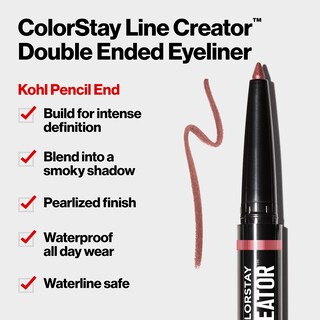 Foto 5 | Delineador de Ojos Y Lápiz Kohl Ahumado Revlon Colorstay Line Creator - Venta Internacional