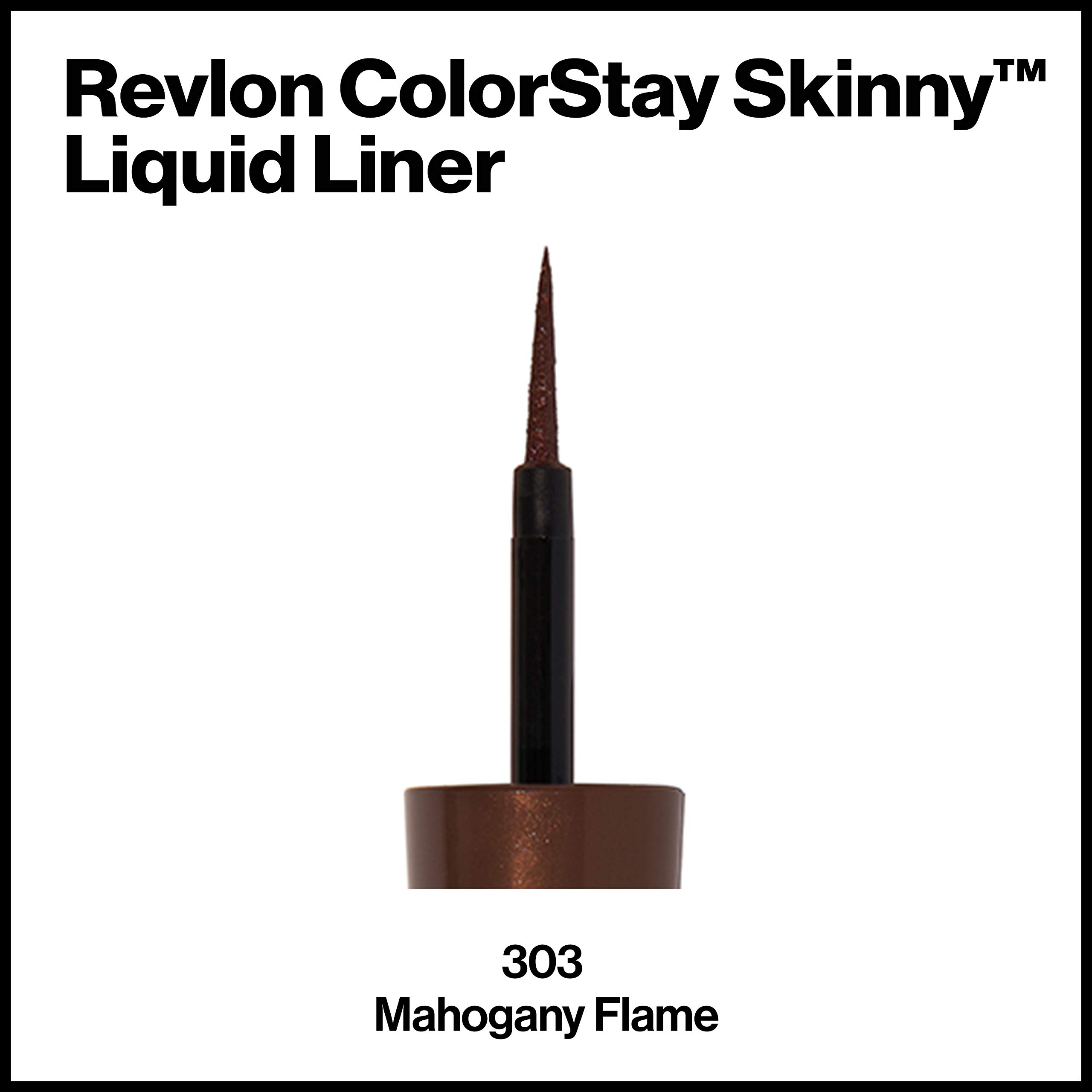 Foto 6 pulgar | Delineador Líquido Revlon Colorstay Waterproof Mahogany Flame - Venta Internacional.